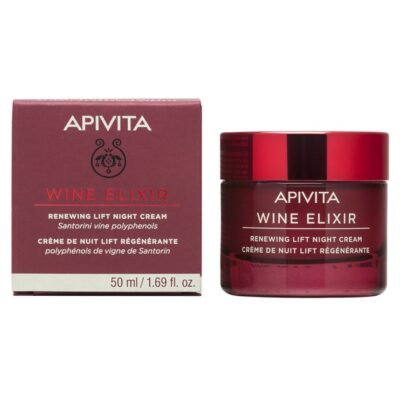 Apivita Wine Elixir Renewing Lift Night Cream 50ml