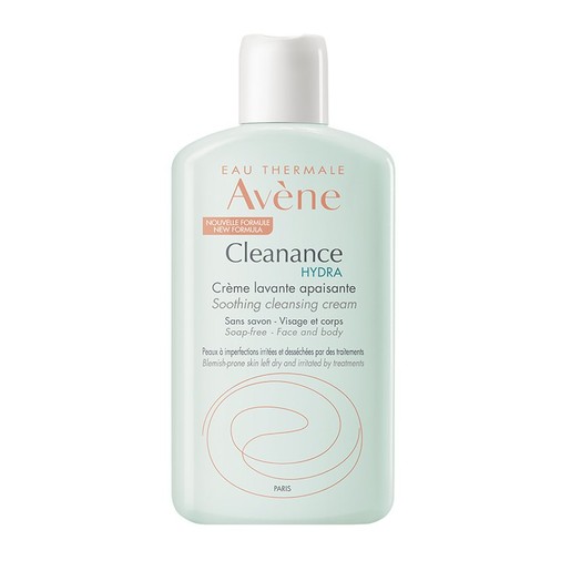 Avene Eau Thermale Cleanance Hydra Creme Lavante Apaisante Καταπραϋντική Κρέμα Καθαρισμού 200ml
