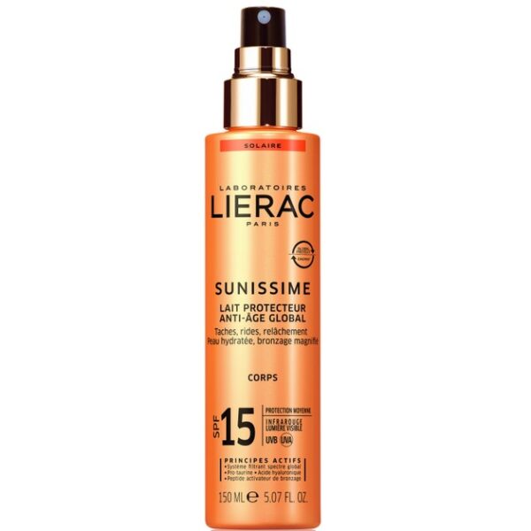 Lierac Sunissime Lait Protecteur Anti-Age Global Spf15