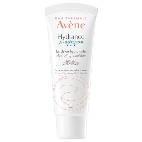 Avene Hydrance UV Legere Emulsion Spf30 Ενυδατική Λεπτόρρευστη Κρέμα για Κανονικές και Μεικτές Επιδερμίδες 40ml