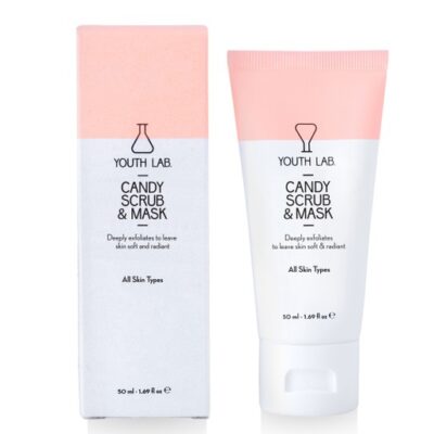 YOUTH LAB. Candy Scrub & Mask Κρέμα Απολέπισης & Μάσκα Προσώπου για Εξισορρόπηση & Απαλότητα της Επιδερμίδας 50ml