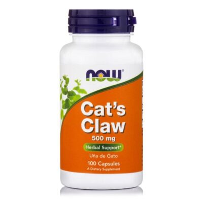Now Foods Cat's Claw 500mg Συμπλήρωμα Διατροφής για την Αντιμετώπιση των Αλλεργιών & των Μολύνσεων 100 Caps