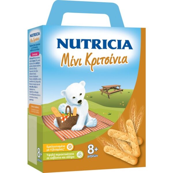 Nutricia Μίνι Κριτσίνια από τον 8ο Μήνα 180gr