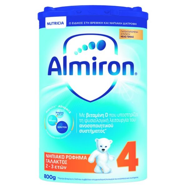Nutricia Almiron 4 Νηπιακό Ρόφημα Γάλακτος 2-3 Ετών 800gr