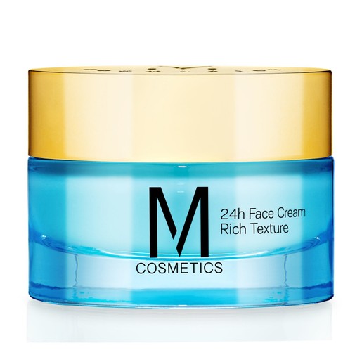 M Cosmetics 24h Face Cream Rich Texture 24ωρη Κρέμα Προσώπου Πλούσιας Υφής με Ολοκληρωμένη Αντιρυτιδική & Συσφικτική Δράση 50ml