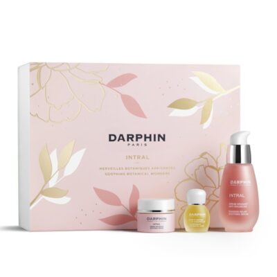 Darphin Intral Shoothing Set Botanical Wonders Anti-Rougeurs Serum 30ml & Soothing Cream 5ml & Darphin Chamomile Oil 4ml