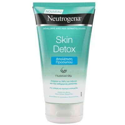 Neutrogena Skin Detox Cooling Scrub Τζελ Απολέπισης Προσώπου 150ml