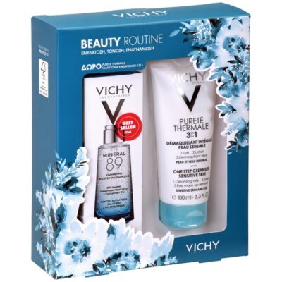 Vichy Promo Beauty Routine Mineral 89 Booster Ενυδάτωσης 50ml & Δώρο Vichy Purete Thermale 3 in 1