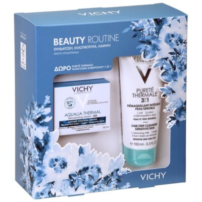 Vichy Promo Beauty Routine Aqualia Thermal Cream-Gel Rehydrating Cream 50ml & Δώρο Vichy Purete Thermale 3 in 1