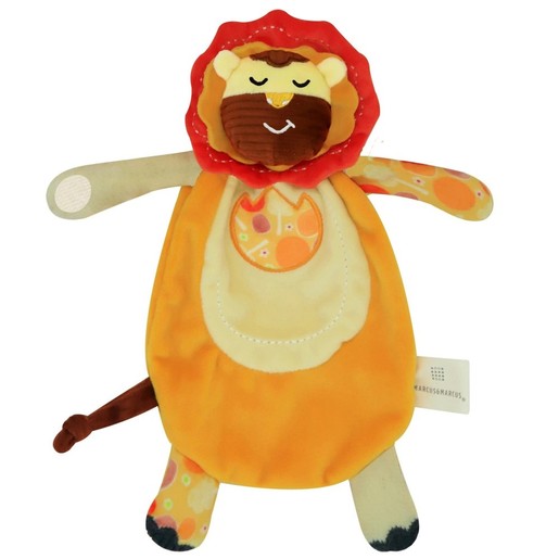 Marcus & Marcus Baby Security Blanket Πανάκι Πιπίλας Παρηγοριάς Αγκαλιάς Λιονταράκι 0+m 1 Τεμάχιο