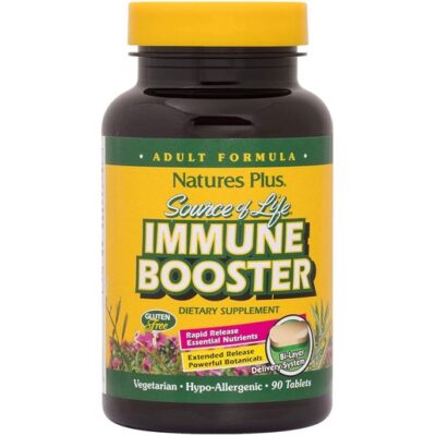 Nature's Plus Source of Life Immune Booster Συμπλήρωμα Διατροφής για Ενίσχυση Ανοσοποιητικού 90tabs