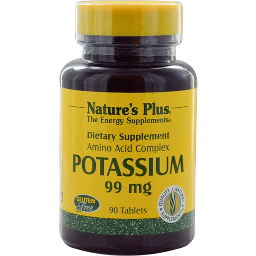 Nature's Plus Potassium 99mg 90tabs