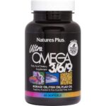 1200 mg Συμπλήρωμα Διατροφής με Ωμέγα 3 6 9 Λιπαρά Οξέα για Στήριξη του Καρδιαγγειακού 60 caps