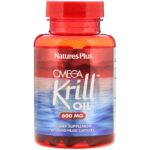 Natures Plus Omega Krill Oil 600mg Ιχθυέλαιο Κριλ 60 Liq-caps