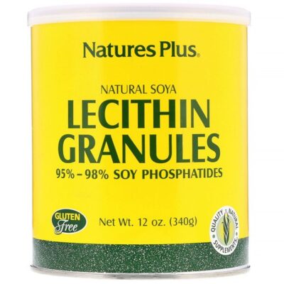 Nature's Plus Lecithin Granules Φυσική Λεκιθίνη Σόγιας σε Κόκκους 340 gr