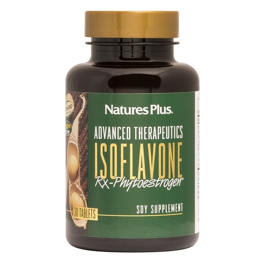 Nature's Plus Isoflavone Rx Phytoestrogen Συμπλήρωμα Ισοφλαβόνων για την Εξυγίανση του Πεπτικό Συστήματος 30 tabs