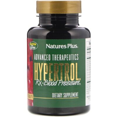 Nature's Plus Hypertrol Συμπλήρωμα Διατροφής για Διατήρηση Υγιής Αρτηριακής Πίεσης 60tabs
