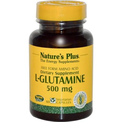 Nature's Plus L Glutamine 500mg Συμπλήρωμα Γλουταμίνης 60 caps
