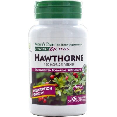 Nature's Plus Hawthorne 150 mg Συμπλήρωμα Διατροφής από Τιτλοδοτημένο Εκχύλισμα Hawthorn με Αντιοξειδωτικές Ιδιότητες 60caps