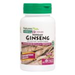 Nature’s Plus Korean Ginseng 250 mg Συμπλήρωμα Διατροφής από Εκχύλισμα Τζίνσενγκ Τονωτικό Κατά της Κόπωσης 60caps