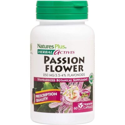 Nature's Plus Passion Flower 250 mg Συμπλήρωμα Διατροφής από Εκχύλισμα Λουλουδιού του Πάθους με Χαλαρωτικές Ιδιότητες 60caps
