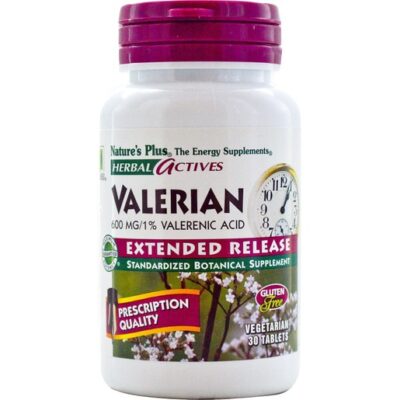 Nature's Plus Valerian 600mg Extended Release 30Veg.tabs