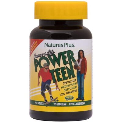 Nature's Plus Power Teen Συμπλήρωμα Διατροφής για Εφήβους 90 Tabs