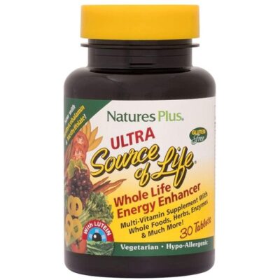 Nature's Plus Ultra Source Of Life Συμπλήρωμα Διατροφής για Τόνωση & Ενέργεια του Οργανισμού 30tabs