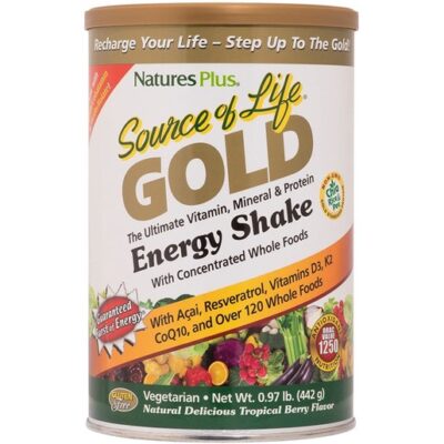 Nature's Plus Source of Life Gold Shake Πολυβιταμινούχο Συμπλήρωμα Διατροφής 442 gr