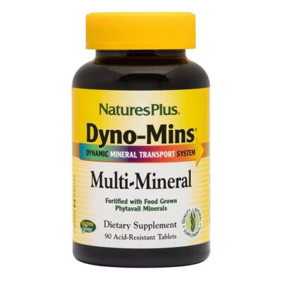 Nature's Plus Multi Mineral Dyno-Mins Συμπλήρωμα Διατροφής για την Εξασφάλιση της Υγείας των Οστών 90 Tablets