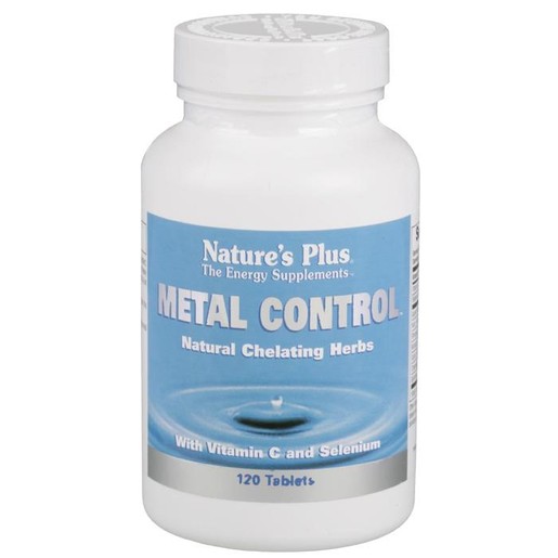 Nature's Plus Metal Control Φόρμουλα με Αποτοξινωτική Δράση 120tabs