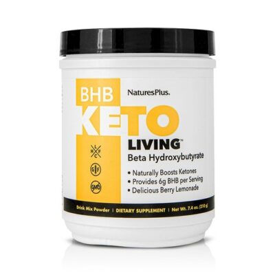 Nature's Plus KetoLiving BHB Συμπλήρωμα Διατροφής Κετονών για Βέλτιστη Μεταβολική Κατάσταση 210gr