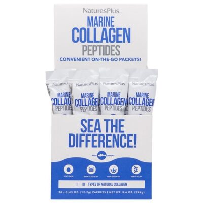 Nature's Plus Marine Collagen Peptides Sea the Difference 20 Sachets x 12.2gr