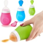 Munchkin Squeeze Spoon Green Κουτάλι Ταίσματος 147ml