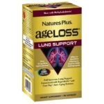 Nature’s Plus Ageloss Lung Support Συμπλήρωμα Διατροφής για την Υποστήριξη των Πνευμόνων 90 Κάψουλες