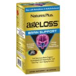 Nature’s Plus Ageloss Brain Support Συμπλήρωμα Διατροφής για την Υποστήριξη των Εγκεφαλικών Λειτουργιών 60 Κάψουλες