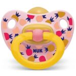 Nuk Classic Happy Kids Πιπίλα Καουτσούκ 6-18 Μηνών 1 Τεμάχιο