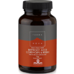 Terranova Beetroot Juice Cordyceps & Reishi Μοναδική Σύνθεση απο Παντζάρια για Ισχυρή Αντοχή και Ενέργεια με Διάρκεια 70gr