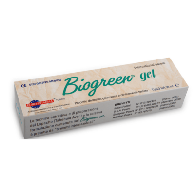 Bionat Biogreen Gel Δερματολογικό Gel για Κοκκινίλες