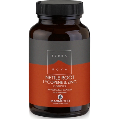 Terranova Nettle Root Lycopene & Zinc Complex Prostate Support Η Ολοκληρωμένη Σύνθεση Φυτικών Συστατικών για τον Προστάτη