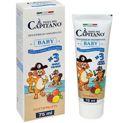 Pasta Del Capitano Junior Οδοντόκρεμα Παιδική απο 3 Ετών με Γεύση TuttiFrutti 75ml