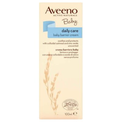 Aveeno Baby Daily Care Barrier Cream Κρέμα Προστασίας Από τους Ερεθισμούς της Πάνας 100ml