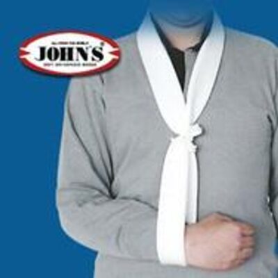 John's Ιμάντας Ανάρτησης Τύπου Collar & Cuff One Size 2τμχ 15080
