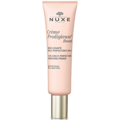 Nuxe Creme Prodigieuse Boost 5in1 Multi-Perfection Smoothing Primer Διορθώνει Σημάδια που Προκαλεί ο Σύγχρονος Τρόπος Ζωής 30ml