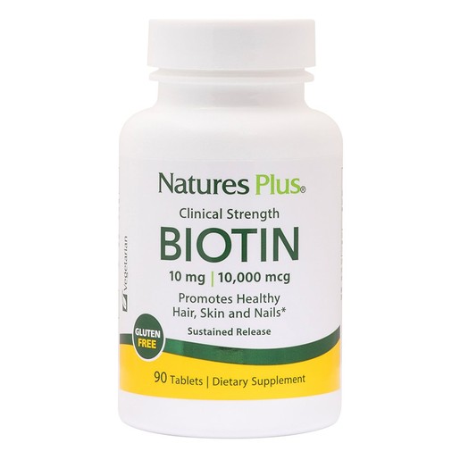 Nature's Plus Biotin 10mg 90tabs