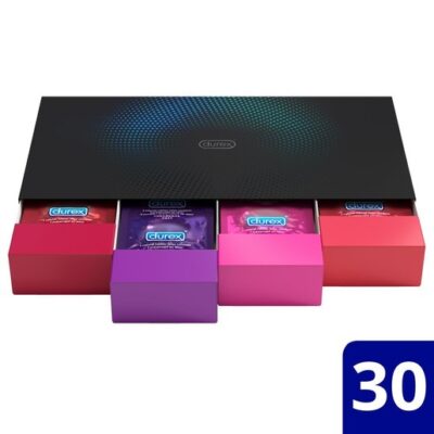 Durex Love Collection Premium Ποικιλία με Επιλεγμένα Προφυλακτικά Κασετίνα 30 Τεμάχια