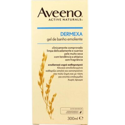 Aveeno Dermexa Emollient Body Wash Ενυδατικό Υγρό Καθαρισμού για την Επιδερμίδα με Τάση για Ατοπία 300ml