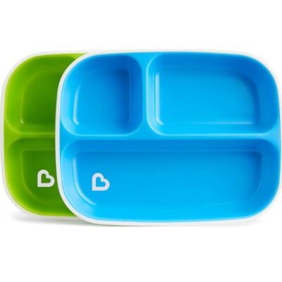 Munchkin Splash Toddler Plates Σετ Πιάτων 2 τμχ