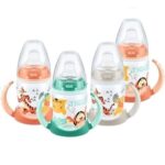 Nuk First Choice Plus Disney Winnie the Pooh Μπιμπερό PP με Λαβές 6-18m με Ρύγχος Σιλικόνης 150ml