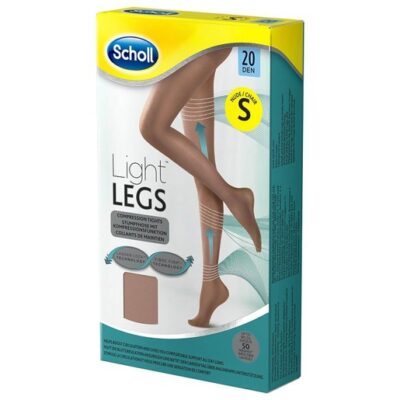Dr Scholl Light Legs Καλσόν Διαβαθμισμένης Συμπίεσης 20 DEN Μπεζ Χρώμα 1τμχ